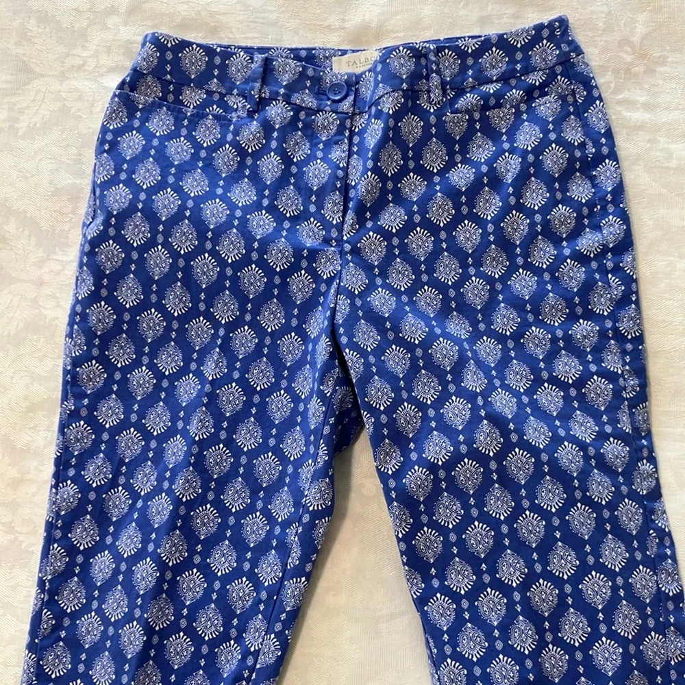 Talbots EUC Petite Cropped Pants 6P - Picture 1 of 8